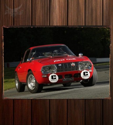 Металлическая табличка Lancia Fulvia Sport Zagato (1 Serie)